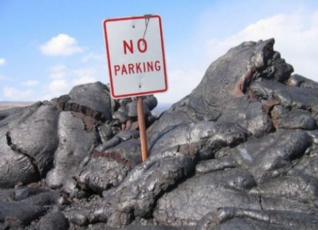 No parking - zákaz parkování