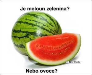 Je meloun zelenina?