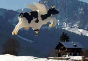 Létající kráva