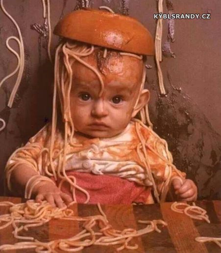 Miluje špagety