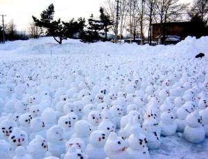 Stávka sněhuláků