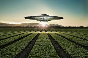 UFO na polem