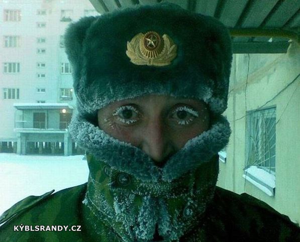 Zima jako v ruským filmu